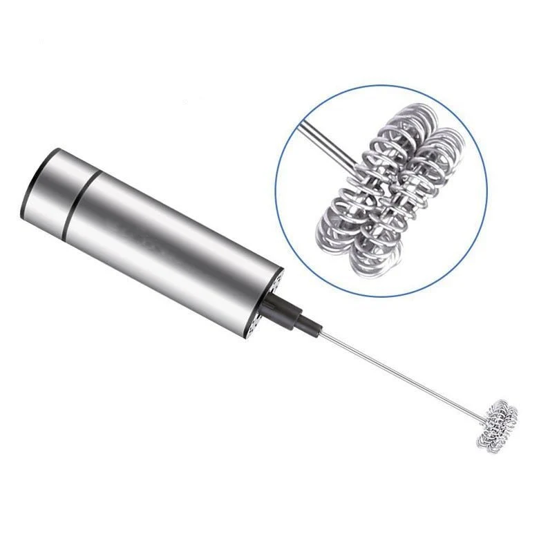 Mousseur À Lait Électrique Portable - Créez Une Mousse Crémeuse En Un Instant