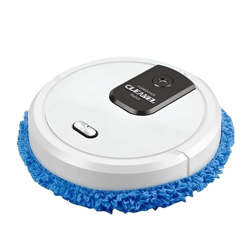 Robot Aspirateur Laveur Intelligent avec Navigation, Nettoyage Silencieux et Modes Multiples