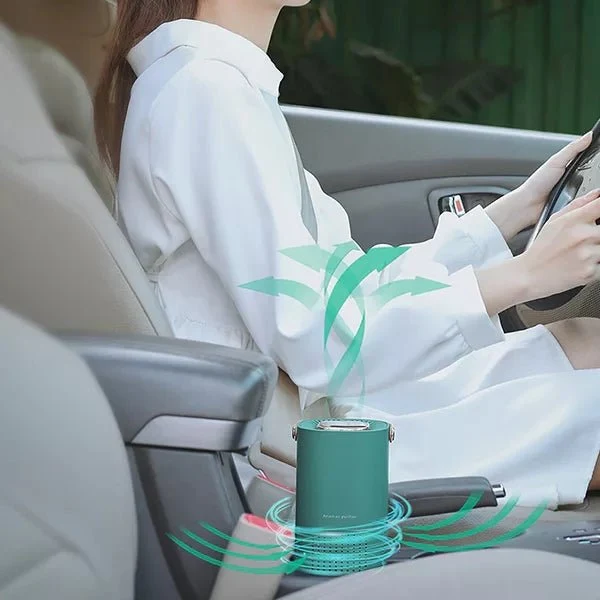 Purificateur d'air HEPA Portable - Filtration Efficace & Design Compact