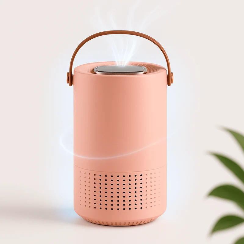 Purificateur d'air HEPA Portable - Filtration Efficace & Design Compact