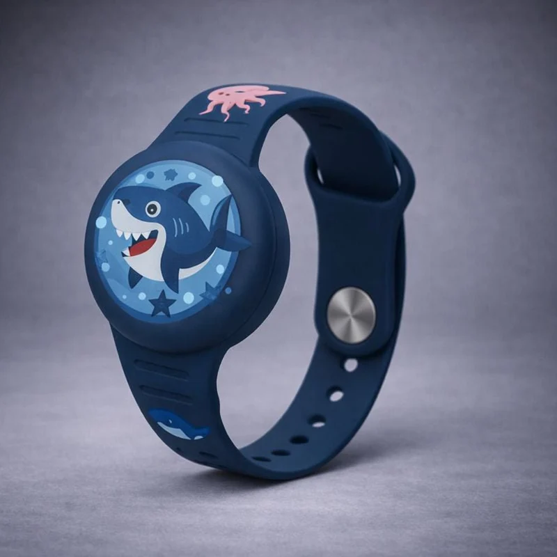 Bracelet GPS Enfant - Suivi en Temps Réel & Confortable en Silicone