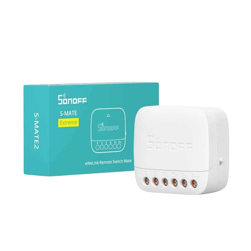 SONOFF S-MATE2 Extreme Switch Mate – Battery-Powered Local Control for Mechanical Switches
