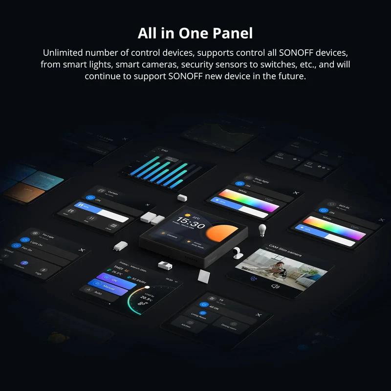 SONOFF Enclosure Stand Desktop Holder for NSPanel Pro and NSPanel Smart Panels