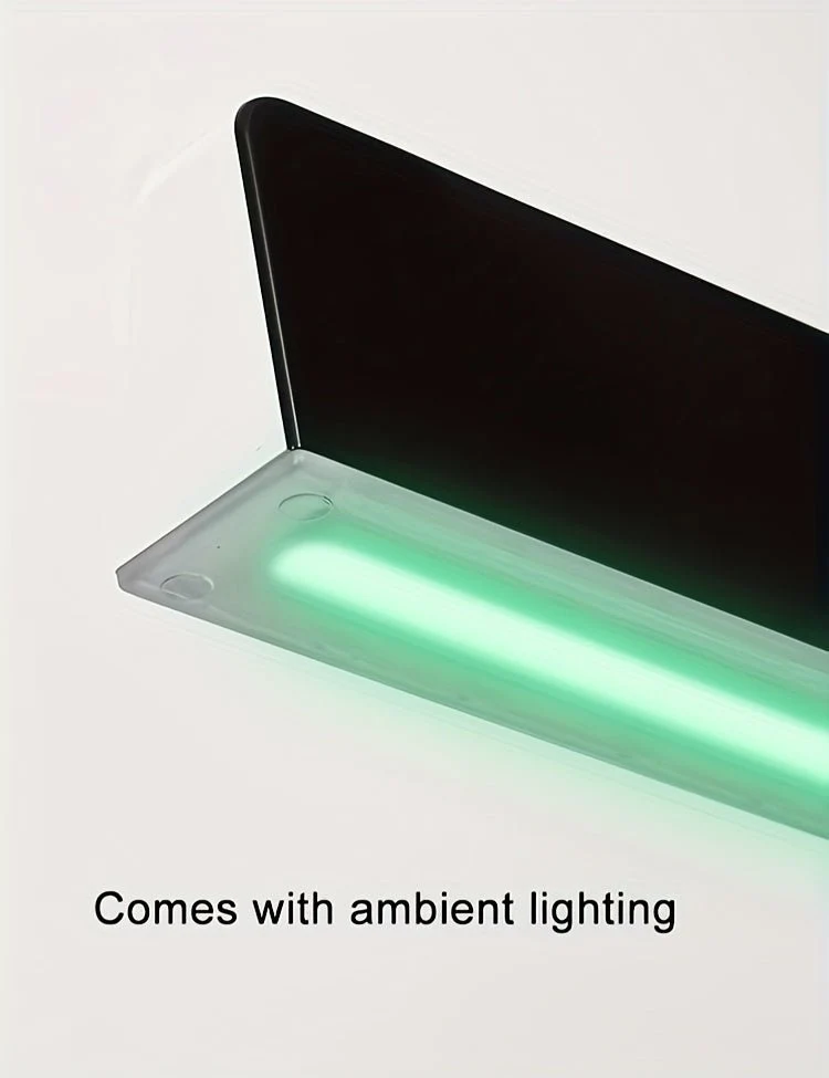 Aurora – Réveil Digital LED Grands Chiffres, Lumière d'Ambiance & Date