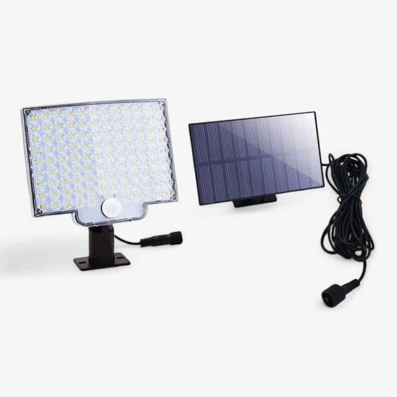 LumoGuard - Lampe Solaire de Sécurité LED avec Détecteur de Mouvement