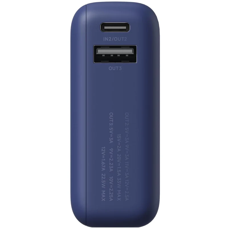 Xiaomi Powerbank 10000MAH 33W Cavo Integrato Usb-C Ricarica Rapida - Ice Blue