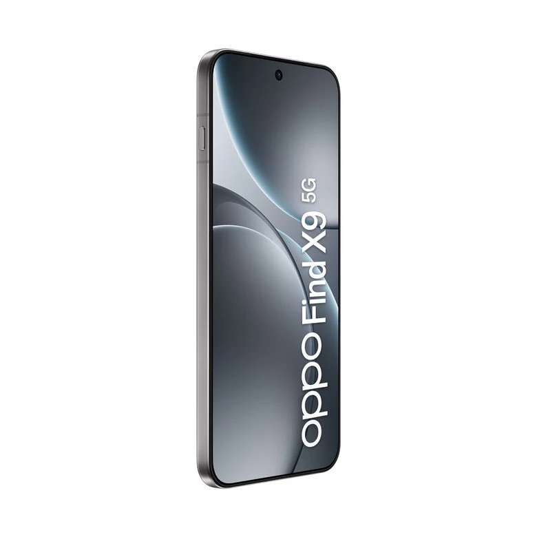 OPPO Find X9 5G AI Smartphone, Tripla Fotocamera 50+50+50MP, Selfie 32MP, Display 6.59” 120HZ AMOLED 1.5K, 7025mAh, RAM 12GB(Esp4GB/8GB/12GB)+ROM 512GB, [Versione Italia], Titanium Grey