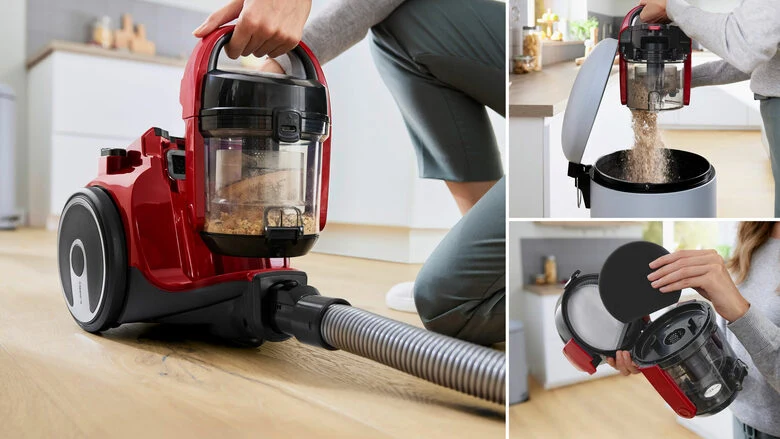 Bosch Serie 2 BGC05AAA2 Aspirapolvere senza sacco Rosso