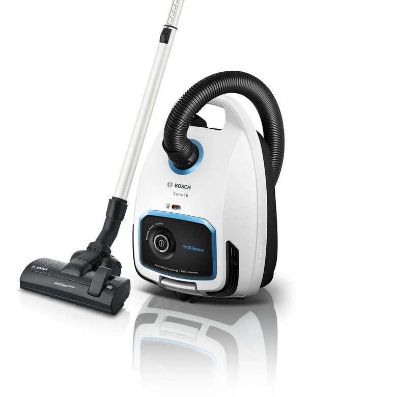 Bosch Serie 6 BGB6SIL1 Aspirapolvere con sacco ProSilence Bianco