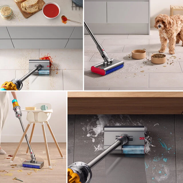 Dyson V12 Submarine Aspirapolvere Lavapavimenti