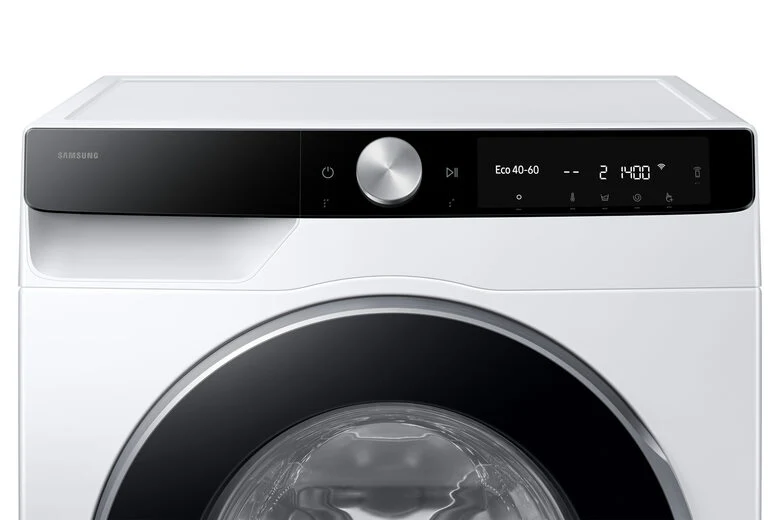 Samsung WW90DG6U85LKU3 Lavatrice A Libera Installazione 9 Kg, 1400 Giri, AI Control, AI Ecobubble™, AI Wash, Classe A-10%, Bianco
