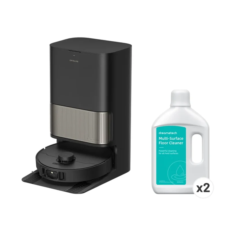 Robot Aspirapolvere Dreame L40s Pro Ultra Nero + Soluzione Detergente