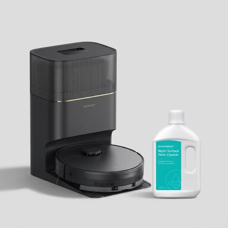 Robot Aspirapolvere Dreame D20 Pro Plus Nero + Detergente