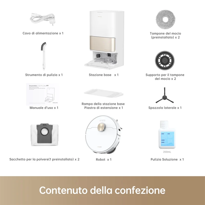 Robot Aspirapolvere Dreame L10s Pro Ultra Heat