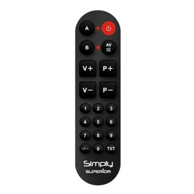 Superior Simply Telecomando Universale Per Tv Con Tasti Grandi Anziani Smart Tv