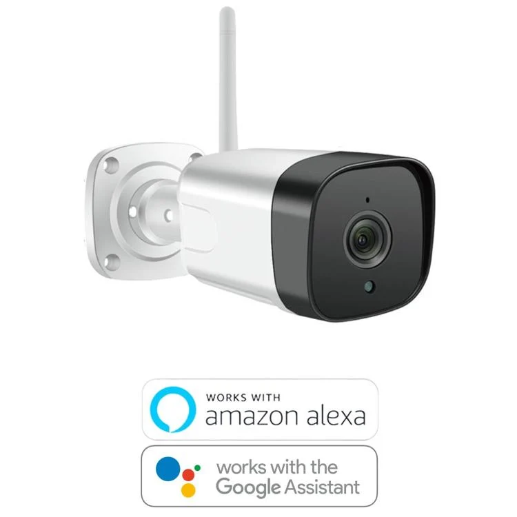 Superior Security Telecamera Wifi Da Esterno Ip66 Hd Ip Alexa Google Smartlife