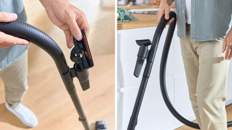 Bosch Serie 4 BGB38BA1 aspirapolvere a traino 4 L A cilindro Secco 600 W Sacchetto per la polvere