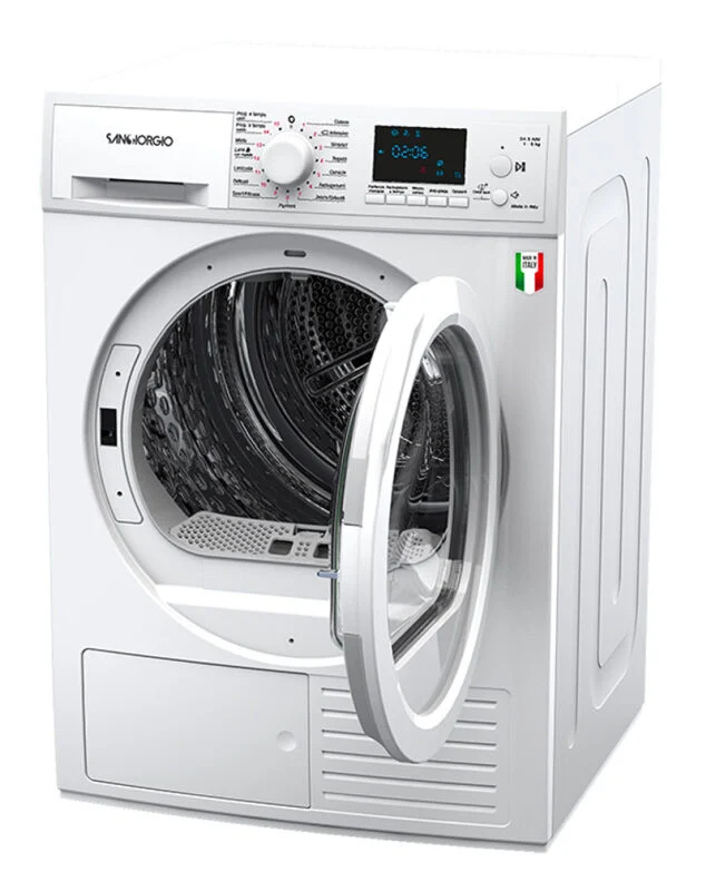 SanGiorgio SDR9P asciugatrice Libera installazione Caricamento frontale 9 kg A++ Bianco