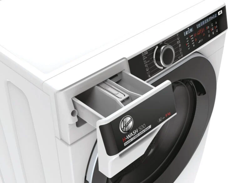 Hoover H-WASH 500 HWP 49AMBC7/1-S lavatrice Caricamento frontale 9 kg 1400 Giri/min A Bianco