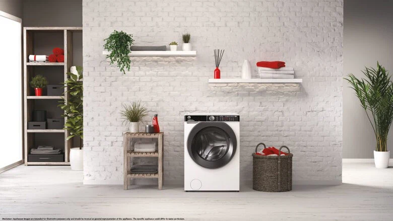 Hoover H-WASH 500 HWP4 47AMBC7/1-S lavatrice Caricamento frontale 7 kg 1400 Giri/min Bianco