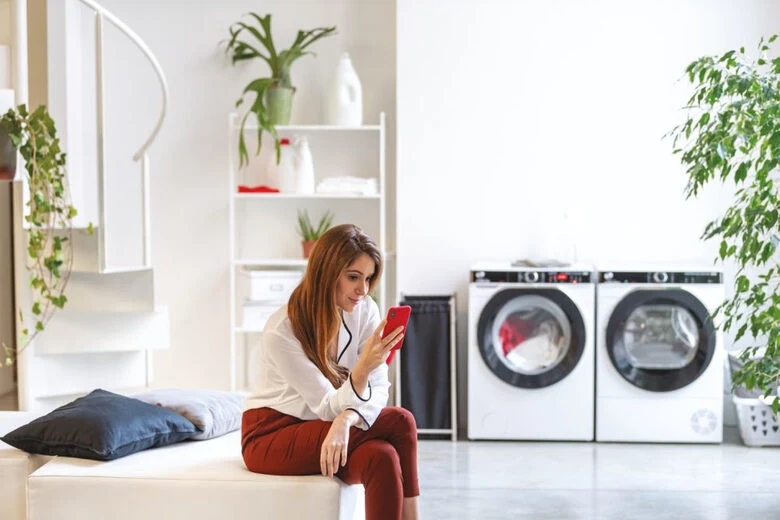 Hoover H-WASH 500 HWP 49AMBC7/1-S lavatrice Caricamento frontale 9 kg 1400 Giri/min A Bianco