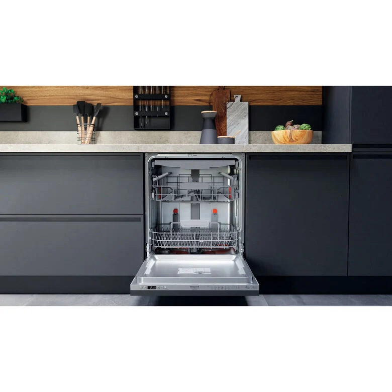 Hotpoint HIC 3C26N WF Lavastoviglie a Incasso Scomparsa Totale 14 coperti E
