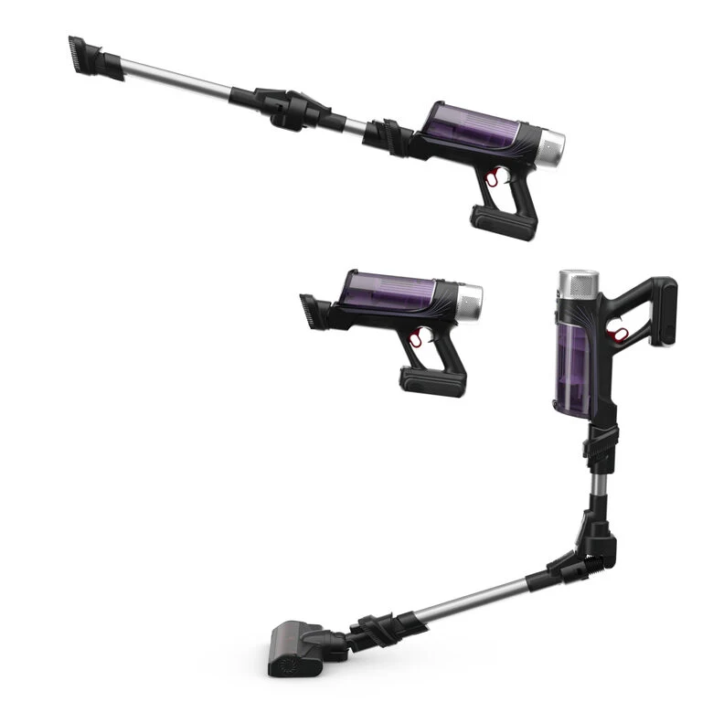 Rowenta X-Force Flex 9.60 RH2037WO aspirapolvere senza filo Nero, Porpora Senza sacchetto