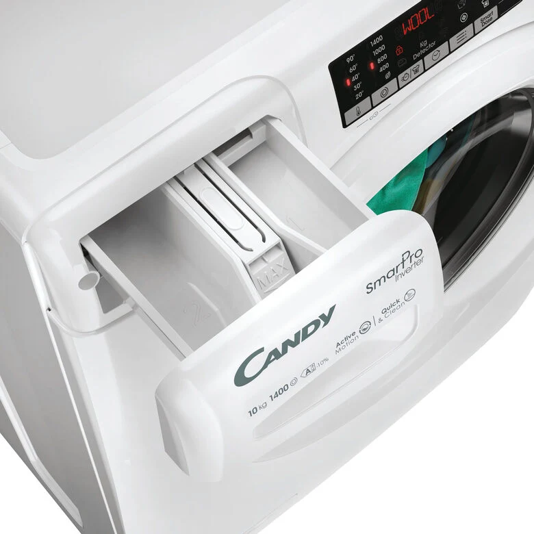 Candy Smart ProInverter CO4104TWM/1-S lavatrice Carica frontale 10 kg 1400 Giri/min A Bianco