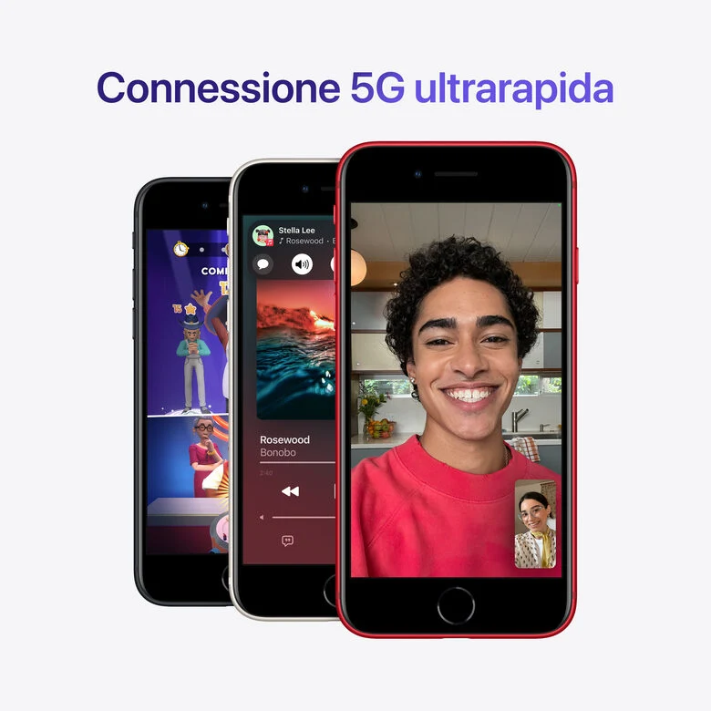 Apple iPhone SE 128GB Mezzanotte