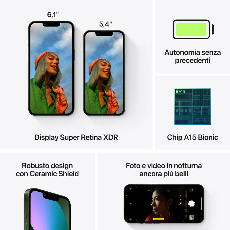 Apple iPhone 13 256GB Verde