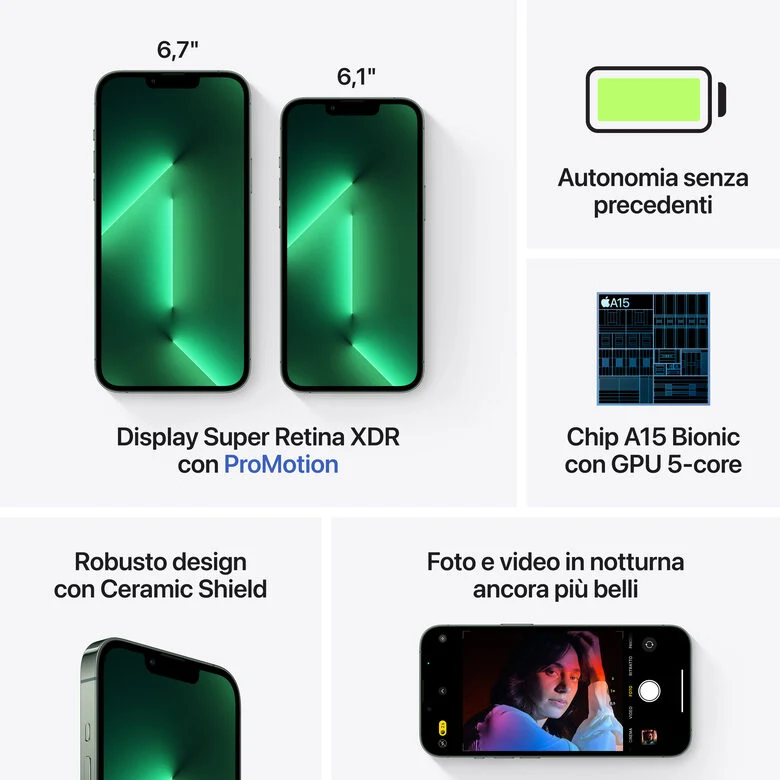 Apple iPhone 13 Pro Max 1TB Verde alpino