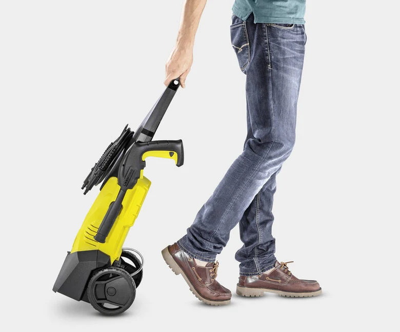 Kärcher K 3 idropulitrice Compatta Elettrico 380 l/h Nero, Giallo