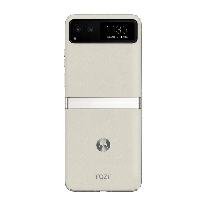 Motorola RAZR 40 17,5 cm (6.9") Doppia SIM Android 13 5G USB tipo-C 8 GB 256 GB 4200 mAh Crema
