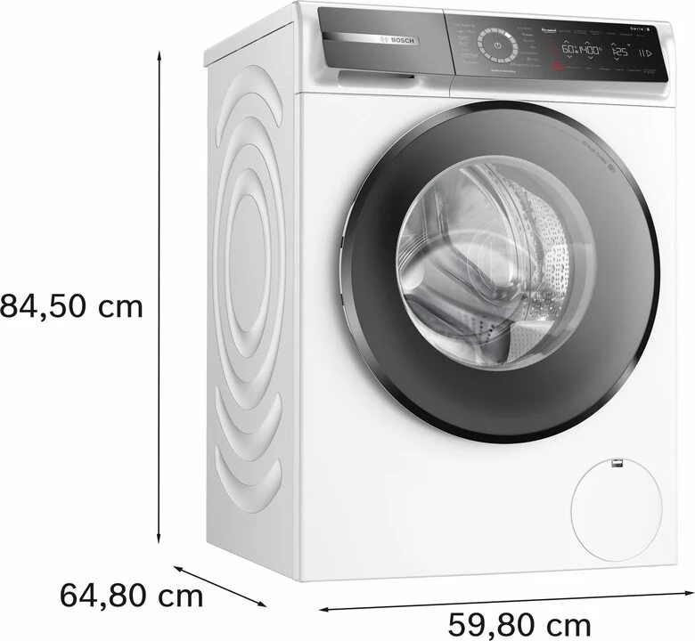 Bosch Serie 8 WGB24400IT Lavatrice a carica frontale 9kg 1400g/min Bianco A-20%
