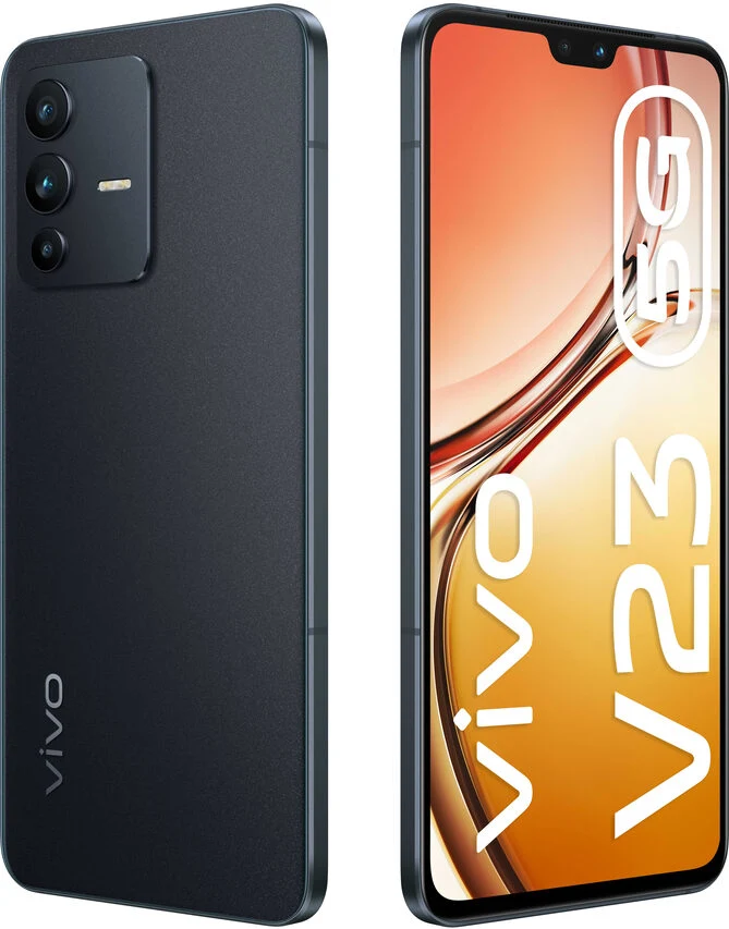 VIVO V23 5G 16,4 cm (6.44") Doppia SIM Android 12 USB tipo-C 12 GB 256 GB 4200 mAh Nero