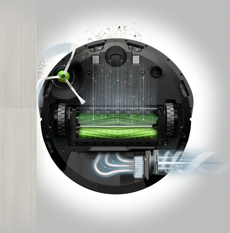 iRobot Roomba i7 Aspirapolvere Robot 0,4 L Senza sacchetto Nero