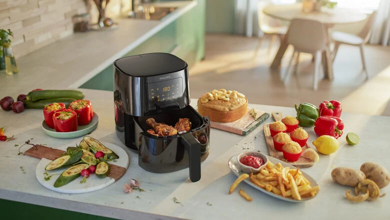 Philips Essential Airfryer HD9252/90 da 4,1 l e 0,8 kg con tecnologia Rapid Air