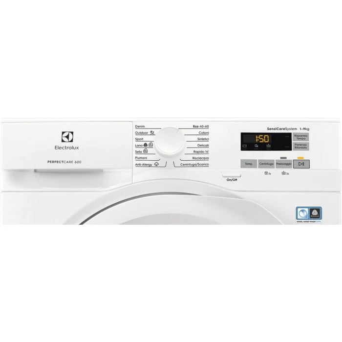 Electrolux EW6F592U lavatrice Caricamento frontale 9 kg 1151 Giri/min A Bianco