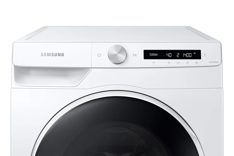 Samsung WD12T504DWW lavasciuga Libera installazione Caricamento frontale Bianco F