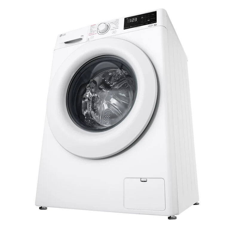 LG F4WV309S3AA Lavatrice 9kg AI DD™, Classe A/A/A, 1400 giri, Lavaggio a vapore