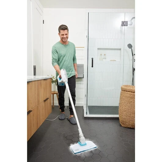 Black & Decker BHSM15FX08 Scopa A Vapore Multifunzione Con 6 Accessori