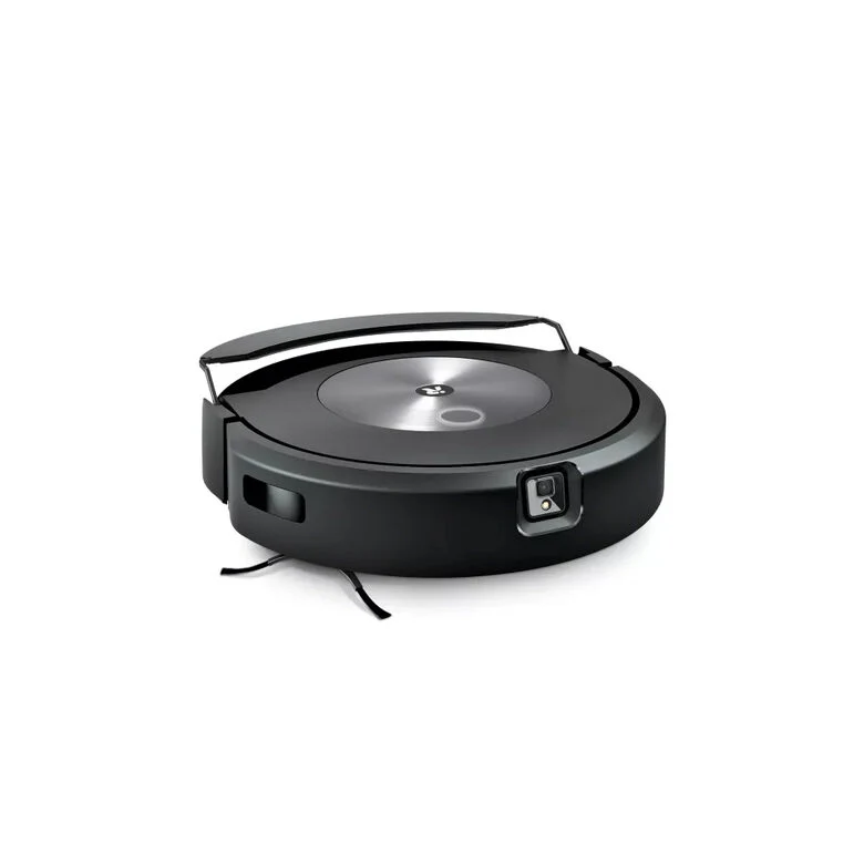 iRobot Roomba Combo j7 Aspirapolvere Robot Senza sacchetto Nero, Acciaio inossidabile