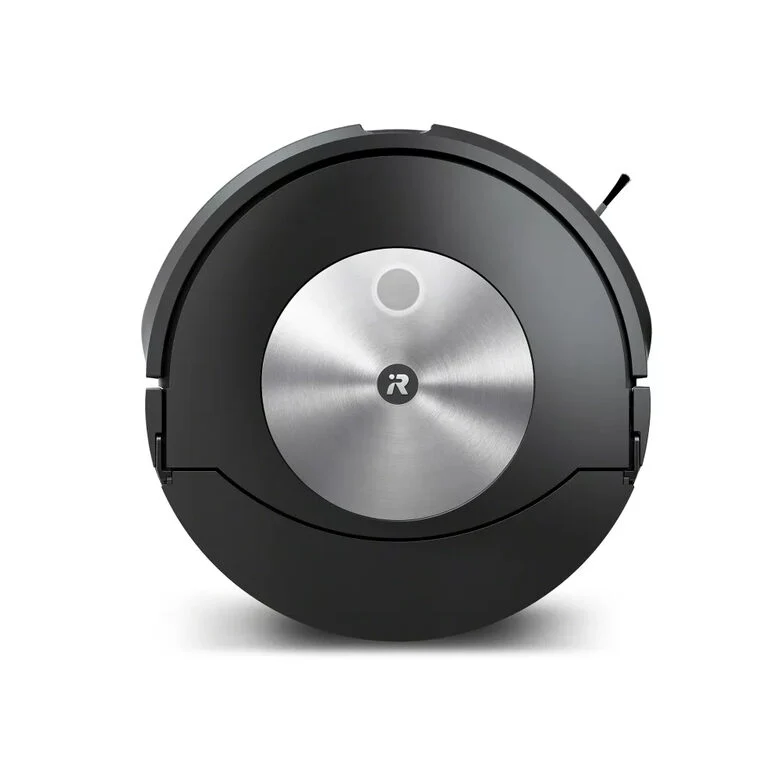 iRobot Roomba Combo j7+ Aspirapolvere Robot Senza sacchetto Nero, Acciaio inossidabile