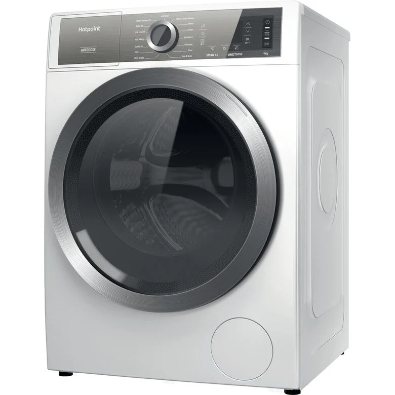 Hotpoint H7 W945WB IT lavatrice Caricamento frontale 9 kg 1400 Giri/min B Bianco