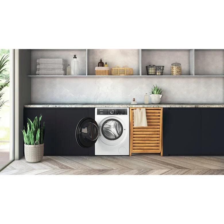 Hotpoint H7 W945WB IT lavatrice Caricamento frontale 9 kg 1400 Giri/min B Bianco