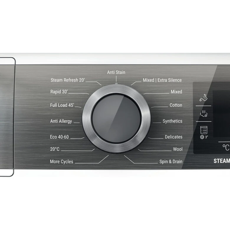 Hotpoint H7 W945WB IT lavatrice Caricamento frontale 9 kg 1400 Giri/min B Bianco