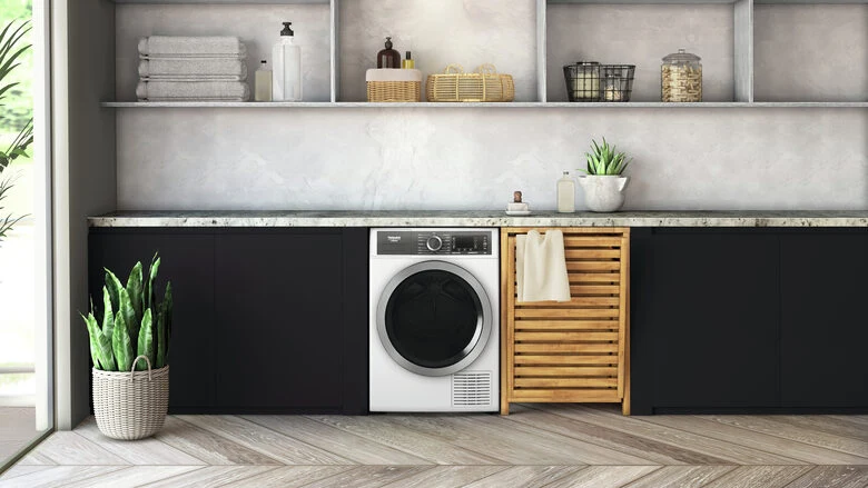 Hotpoint H8 D94WB IT asciugatrice Libera installazione Caricamento frontale 9 kg A+++ Bianco