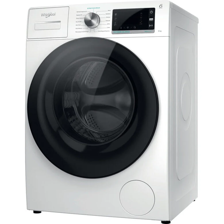 Whirlpool W6 W945WB IT lavatrice Caricamento frontale 9 kg 1400 Giri/min B Bianco