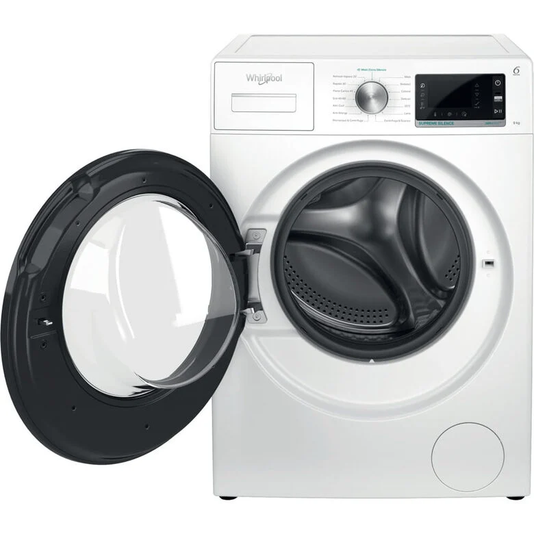 Whirlpool W6 W945WB IT lavatrice Caricamento frontale 9 kg 1400 Giri/min B Bianco