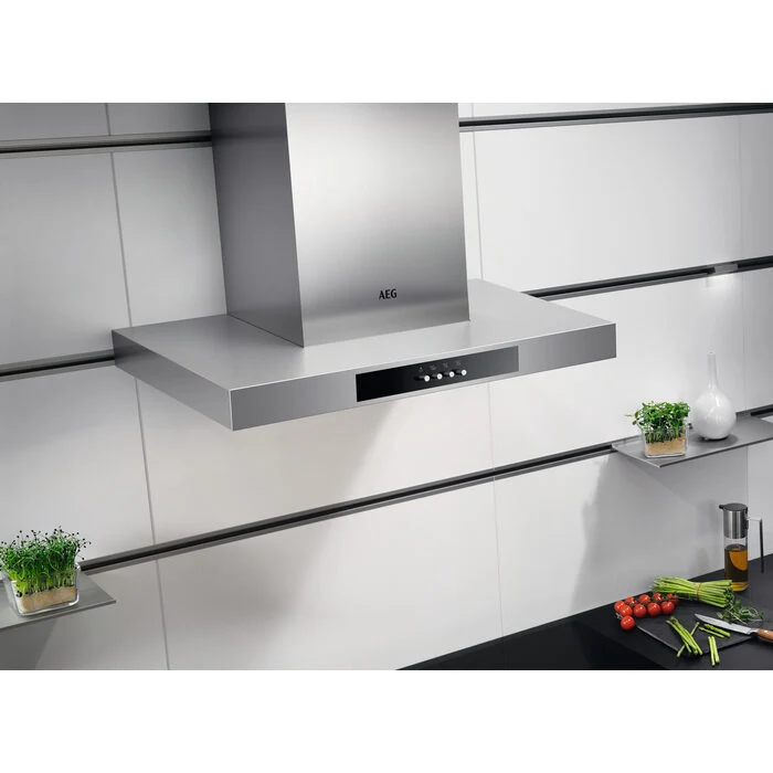 AEG DBB4651M Cappa aspirante a parete Acciaio inossidabile 368 m³/h B